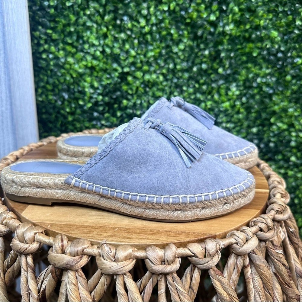 Joie suede tassel accent mules‎